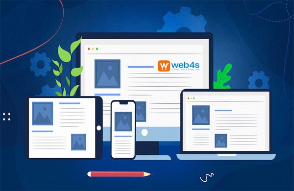 thiết kế website chuẩn Responsive tại Web4s